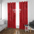 Custom Denmark Football Window Curtain With Coat of Arm