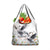 Denmark Mute Swan Grocery Bag With Chamomile Daisy Flowers