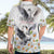 Denmark Mute Swan Hawaiian Shirt With Chamomile Daisy Flowers - Wonder Print Shop