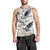 Denmark Mute Swan Men Tank Top With Chamomile Daisy Flowers - Wonder Print Shop