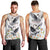 Denmark Mute Swan Men Tank Top With Chamomile Daisy Flowers - Wonder Print Shop