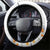 Mute Swan Steering Wheel Cover Wth Chamomile Daisy Flowers