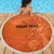 Custom Netherlands Oranje Football Beach Blanket Come On Het Nederlands Elftal LT9 - Wonder Print Shop