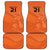 Custom Netherlands Oranje Football Car Mats Come On Het Nederlands Elftal LT9 - Wonder Print Shop