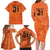 Custom Netherlands Oranje Football Family Matching Long Sleeve Bodycon Dress and Hawaiian Shirt Come On Het Nederlands Elftal LT9 - Wonder Print Shop