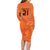 Custom Netherlands Oranje Football Family Matching Long Sleeve Bodycon Dress and Hawaiian Shirt Come On Het Nederlands Elftal LT9 - Wonder Print Shop