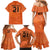 Custom Netherlands Oranje Football Family Matching Mermaid Dress and Hawaiian Shirt Come On Het Nederlands Elftal LT9 - Wonder Print Shop