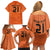 Custom Netherlands Oranje Football Family Matching Off Shoulder Short Dress and Hawaiian Shirt Come On Het Nederlands Elftal LT9 - Wonder Print Shop