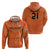 Custom Netherlands Oranje Football Hoodie Come On Het Nederlands Elftal - Wonder Print Shop