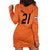 Custom Netherlands Oranje Football Hoodie Dress Come On Het Nederlands Elftal - Wonder Print Shop