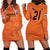 Custom Netherlands Oranje Football Hoodie Dress Come On Het Nederlands Elftal - Wonder Print Shop