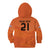 Custom Netherlands Oranje Football Kid Hoodie Come On Het Nederlands Elftal - Wonder Print Shop