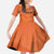 Custom Netherlands Oranje Football Kid Short Sleeve Dress Come On Het Nederlands Elftal - Wonder Print Shop