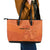 Custom Netherlands Oranje Football Leather Tote Bag Come On Het Nederlands Elftal - Wonder Print Shop