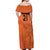 Custom Netherlands Oranje Football Off Shoulder Maxi Dress Come On Het Nederlands Elftal - Wonder Print Shop