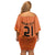 Custom Netherlands Oranje Football Off Shoulder Short Dress Come On Het Nederlands Elftal - Wonder Print Shop