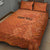 Custom Netherlands Oranje Football Quilt Bed Set Come On Het Nederlands Elftal