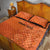 Custom Netherlands Oranje Football Quilt Bed Set Come On Het Nederlands Elftal