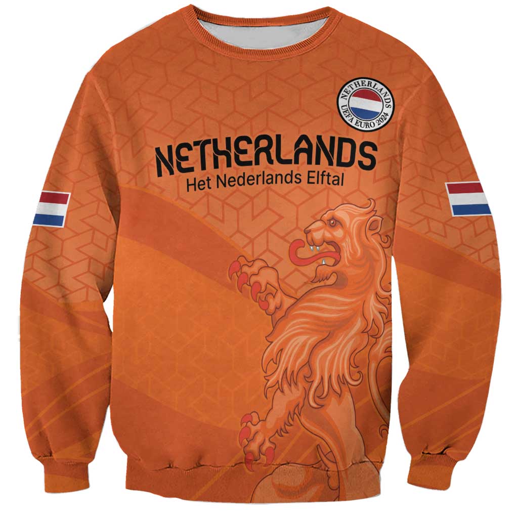 Custom Netherlands Oranje Football Sweatshirt Come On Het Nederlands Elftal