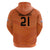 Custom Netherlands Oranje Football Zip Hoodie Come On Het Nederlands Elftal