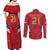 Custom Serbia Football Couples Matching Off Shoulder Maxi Dress and Long Sleeve Button Shirt Fudbalska reprezentacija Srbije LT9 - Wonder Print Shop