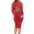 Custom Serbia Football Long Sleeve Bodycon Dress Fudbalska reprezentacija Srbije - Wonder Print Shop