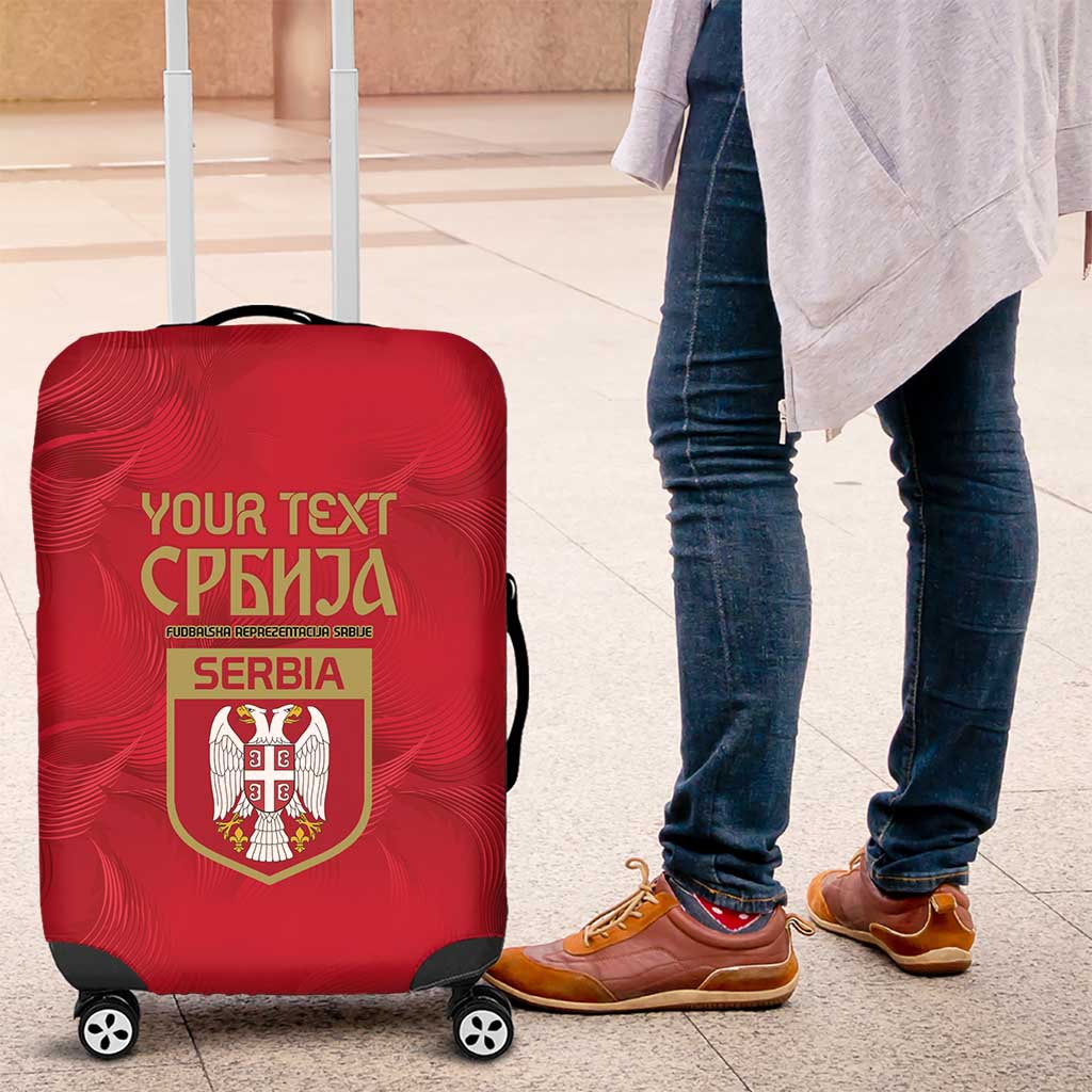 Custom Serbia Football Luggage Cover Fudbalska reprezentacija Srbije - Wonder Print Shop