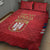 Custom Serbia Football Quilt Bed Set Fudbalska reprezentacija Srbije - Wonder Print Shop