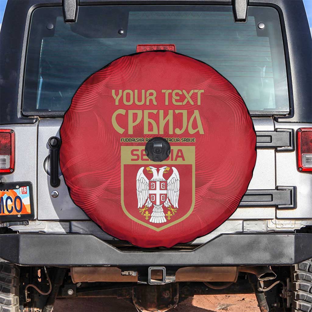 Custom Serbia Football Spare Tire Cover Fudbalska reprezentacija Srbije - Wonder Print Shop