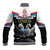 Serbia Silver Double-headed Eagle Baseball Jacket LT9 - Wonder Print Shop