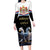 Serbia Silver Double-headed Eagle Family Matching Long Sleeve Bodycon Dress and Hawaiian Shirt LT9 - Wonder Print Shop