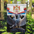 Serbia Silver Double-headed Eagle Garden Flag - Wonder Print Shop