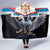 Serbia Silver Double-headed Eagle Hooded Blanket