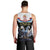 Serbia Silver Double-headed Eagle Men Tank Top - Wonder Print Shop