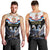 Serbia Silver Double-headed Eagle Men Tank Top - Wonder Print Shop