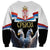 Serbia Silver Double-headed Eagle Sweatshirt - Wonder Print Shop