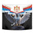 Serbia Silver Double-headed Eagle Tapestry