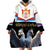 Serbia Silver Double-headed Eagle Wearable Blanket Hoodie - Wonder Print Shop