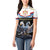 Serbia Silver Double-headed Eagle Women Polo Shirt - Wonder Print Shop