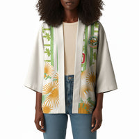Custom Ivory Coast Heritage Elephants Never Fall Kimono