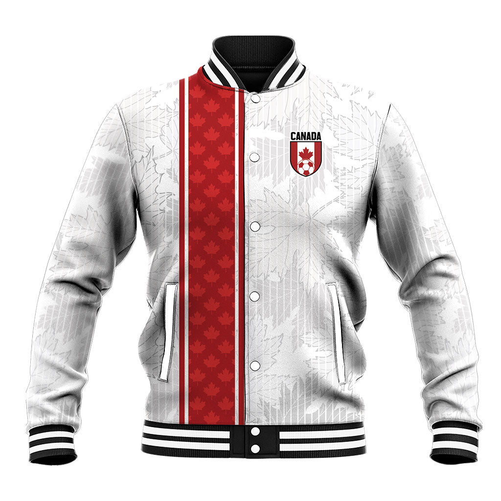 Custom Canada Our Game Now Baseball Jacket Let's Go Canada Victory World Football
