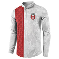 Custom Canada Our Game Now Button Sweatshirt Let's Go Canada Victory World Football