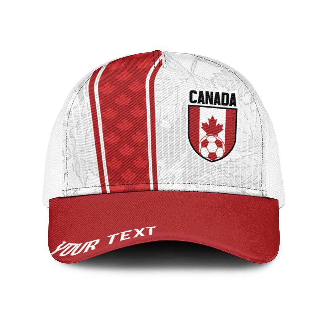 Personalized Canada Our Game Now Mesh Trucker Cap Let's Go Canada Victory World Football