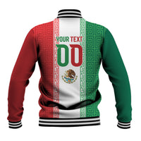 Custom Mexico Aztec Eagle Heritage Baseball Jacket iViva Mexico Canta y no llores