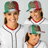 Personalized Mexico Aztec Eagle Heritage Baseball Net Cap iViva Mexico Canta y no llores