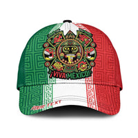 Personalized Mexico Aztec Eagle Heritage Classic Cap iViva Mexico Canta y no llores