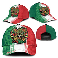 Personalized Mexico Aztec Eagle Heritage Classic Cap iViva Mexico Canta y no llores