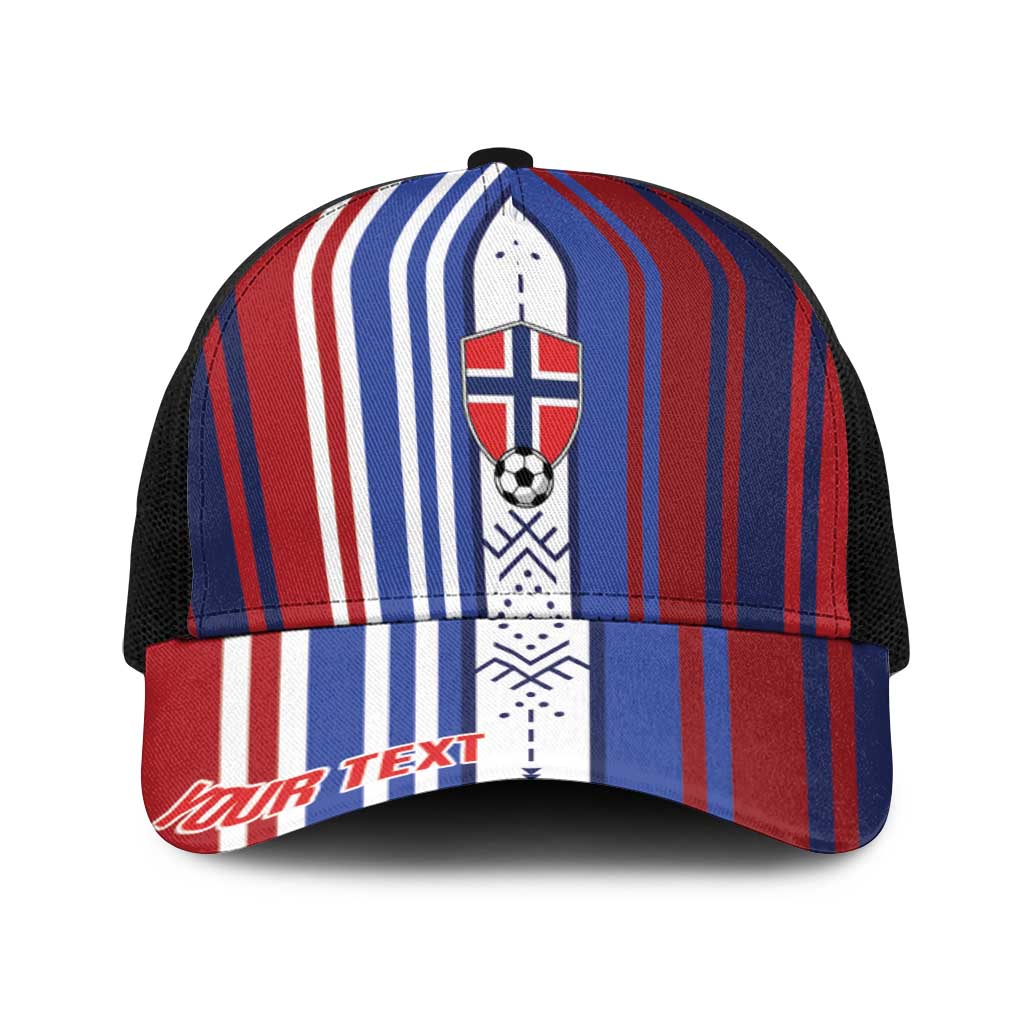 Personalized Norway Nordic Heritage Baseball Net Cap Retro Nordic Style Norwegian
