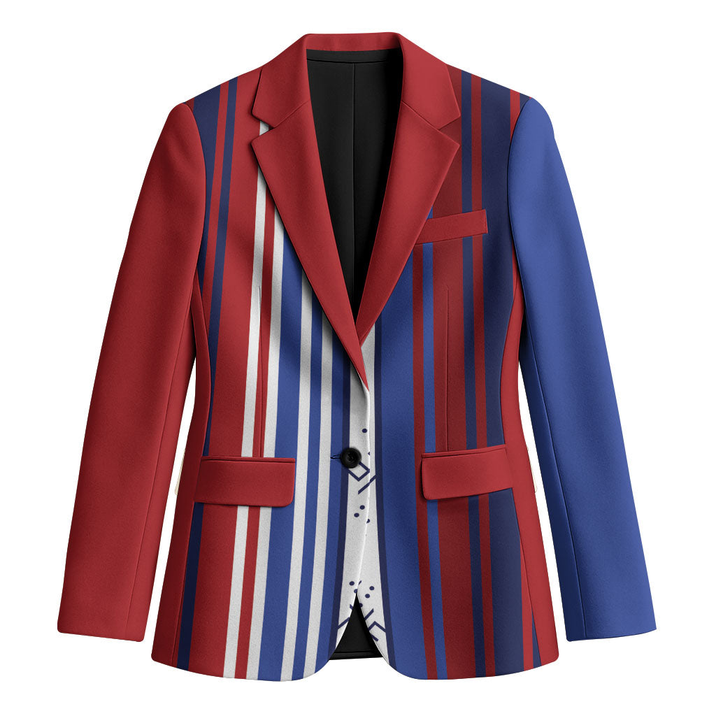 Custom Norway Nordic Heritage Blazer Retro Nordic Style Norwegian