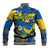 Ukraine Baseball Jacket Glory To Ukraine 32nd Independence Anniversary LT9 - Wonder Print Shop